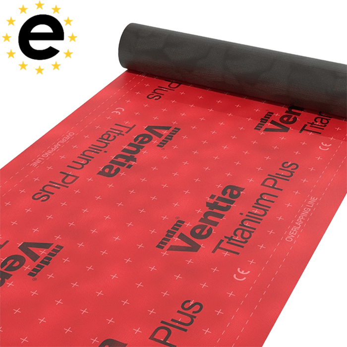 MDM VENTIA TITANIUM PLUS Диффузионная мембрана для кровли МДМ Вентиа Титаниум Плюс 1993