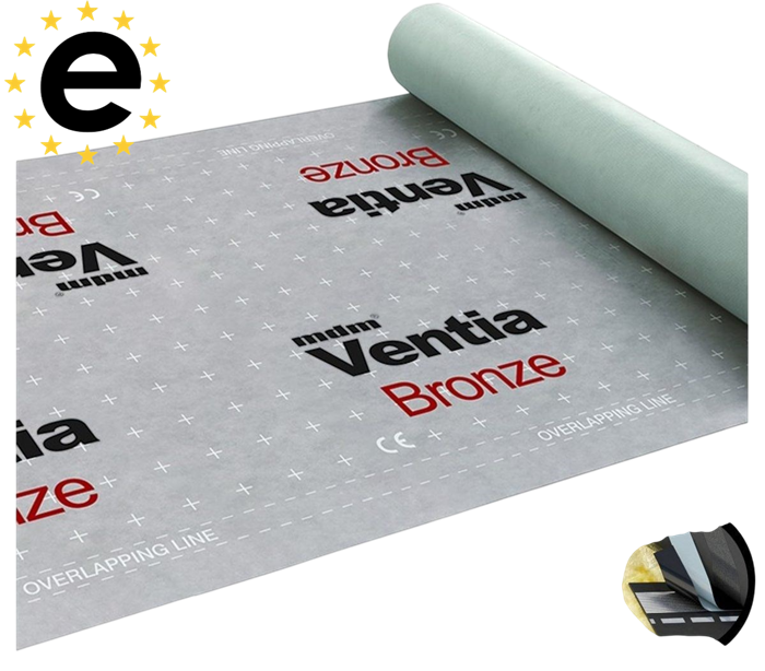 VENTIA BRONZE TT Кровельная мембрана МДМ Вентиа Бронза ТТ 2004