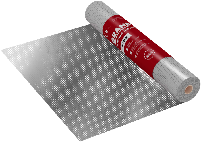 Grand Line Alumix (75м2) Пленка пароизоляционная Гранд Лайн Алюмикс 2034