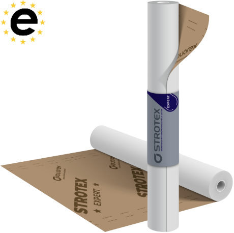 STROTEX EXPERT 115 Cупердиффузионная 4-х слойная мембрана для кровли и фасада 2048
