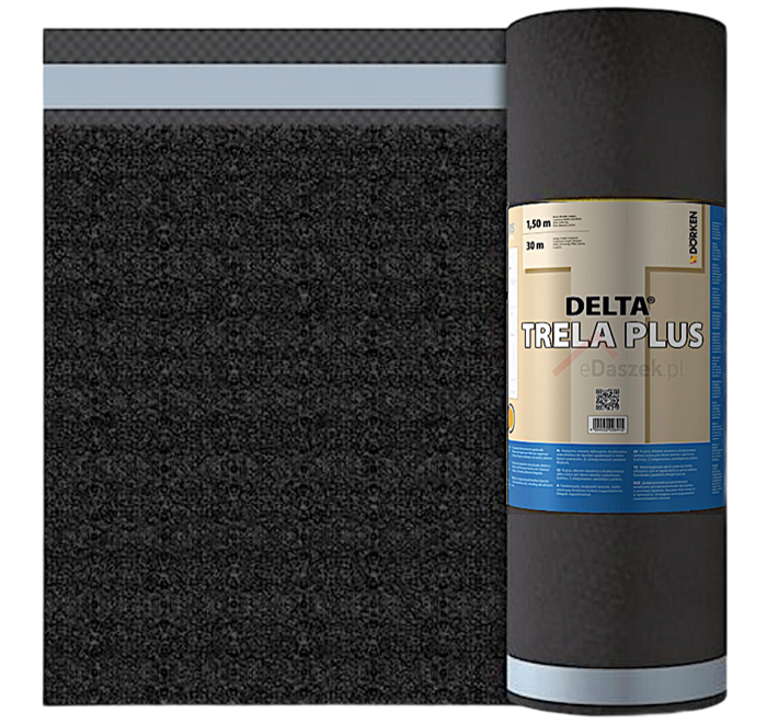 DELTA- TRELA PLUS Объёмная диффузионная мембрана для кровли Дельта Трела Плюс 1664