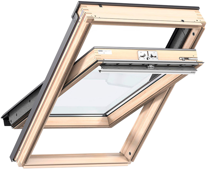 Окно мансардное VELUX 94х140 GZL 1051 1 камера, вентклапан, ручка сверху 2126