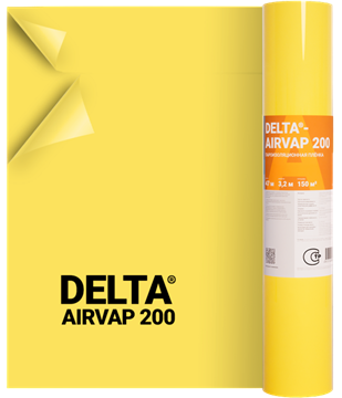 DELTA-AIRVAP 200 (150м2) Пароизоляционная плёнка Дельта Эирвэп 200 1980