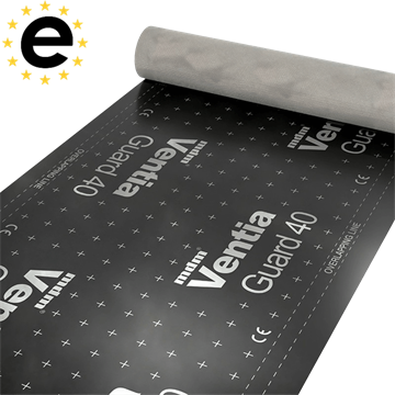 MDM VENTIA GUARD 40 Диффузионная мембрана для кровли МДМ Вентиа Гуард 40 1996