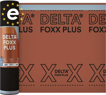 DELTA-FOXX PLUS Диффузионная мембрана для кровли (пологих скатов) Дельта Фокс Плюс 1706