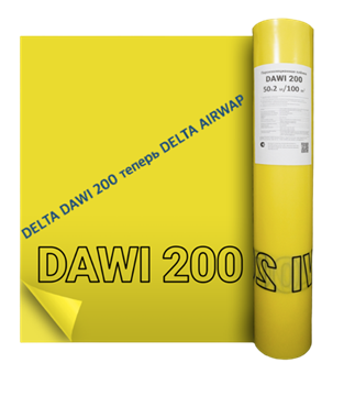 DELTA DAWI 200 (100м2) Пароизоляционная плёнка Дельта Дави 200 1717