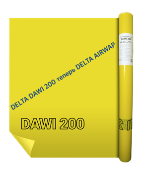 DELTA DAWI 200 (75м2) Пароизоляционная плёнка Дельта Дави 200 1718