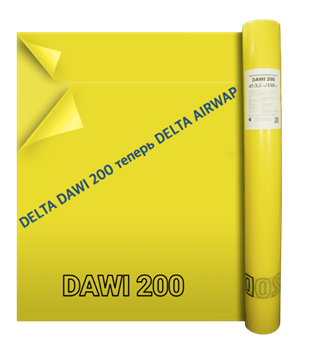 DELTA DAWI 200 (150м2) Пароизоляционная плёнка Дельта Дави 200 1719