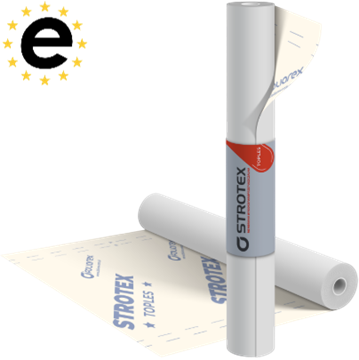 STROTEX TOPLES 95 Супердиффузионная 3-х слойная мембрана для кровли и фасада 2046
