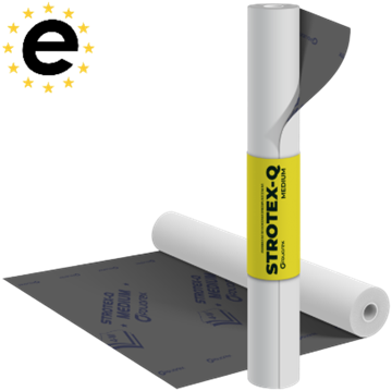 STROTEX MEDIUM 150 Супердиффузионная 3-х слойная мембрана для кровли и фасада 2051