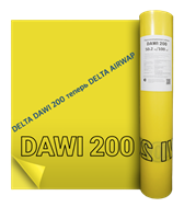 DELTA DAWI 200 (100м2) Пароизоляционная плёнка Дельта Дави 200 1717