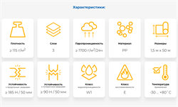 STROTEX BASIC 115 Супердиффузионная 3-х слойная мембрана для кровли и фасада 2047