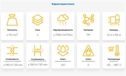 STROTEX EXPERT 115 Cупердиффузионная 4-х слойная мембрана для кровли и фасада 2048