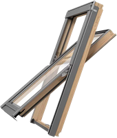 Окно мансардное RoofLITE+ Solid Pine 78х140 AAY B900 1 камера, ручка снизу 2079