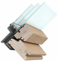 Окно мансардное RoofLITE+ Trio Pine 78х118 AAY B1500 2 камеры, ручка снизу 2085