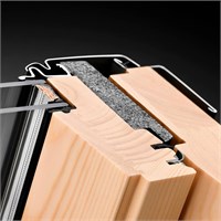 Окно мансардное VELUX 55х98 GZL 1051В 1 камера, вентклапан, ручка снизу 2117