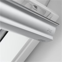 Окно мансардное VELUX 78х140 GLU 0061 полиуретановое покрытие, 2 камеры, вентклапан, ручка сверху 2146