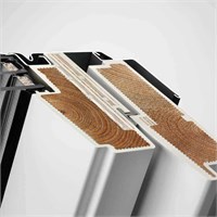 Окно мансардное VELUX 78х140 GLU 0061 полиуретановое покрытие, 2 камеры, вентклапан, ручка сверху 2146